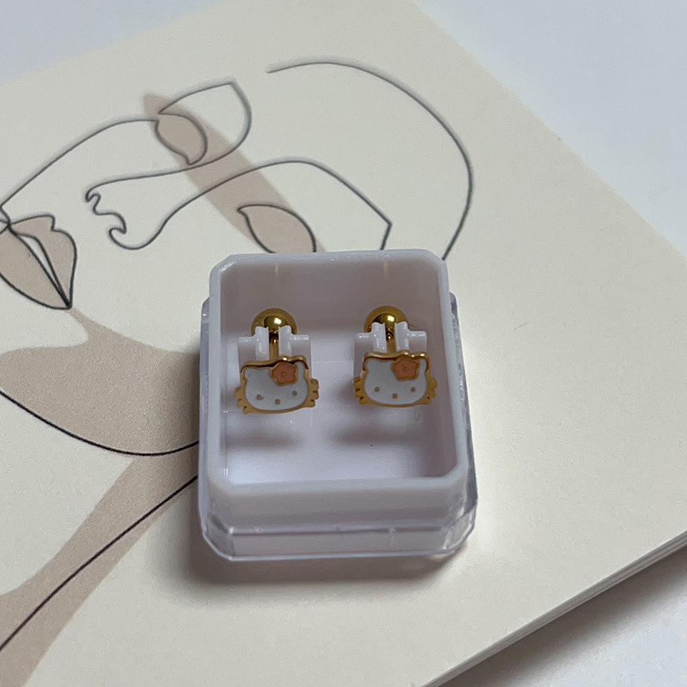 Aretes Hello Kitty