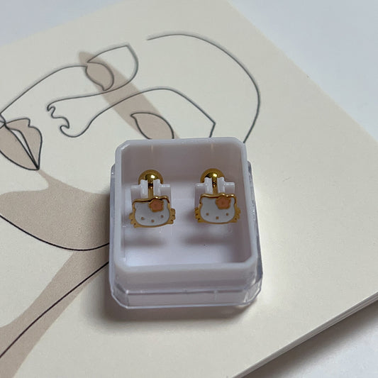 Aretes Hello Kitty