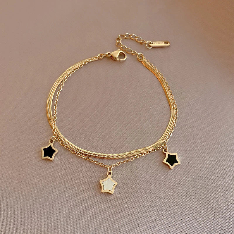 Set Collar y pulsera Estrellas