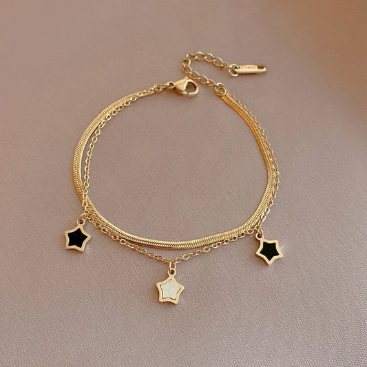 Set Collar y pulsera Estrellas