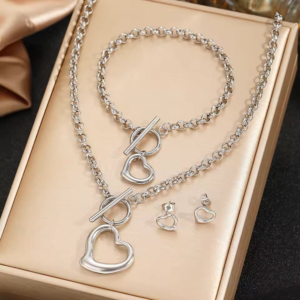 Set Corazón Hollow Love