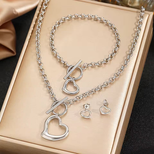 Set Corazón Hollow Love